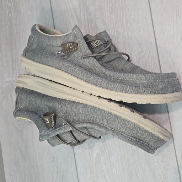 Hey Dude Men's Wally L Stretch Steppa Casual Shoes Sz 8 - Picture 9 of 10